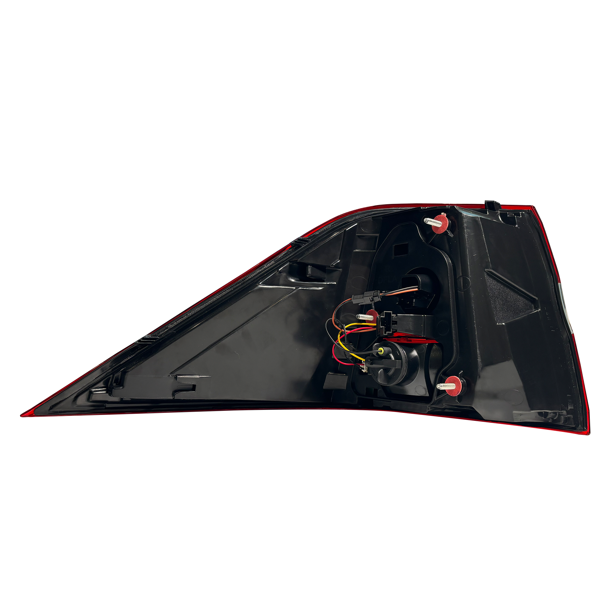 Outer Right Tail Light Assembly for MERCEDES-BENZ ML-CLASS W166 (2011-2015) in Red/Clear color