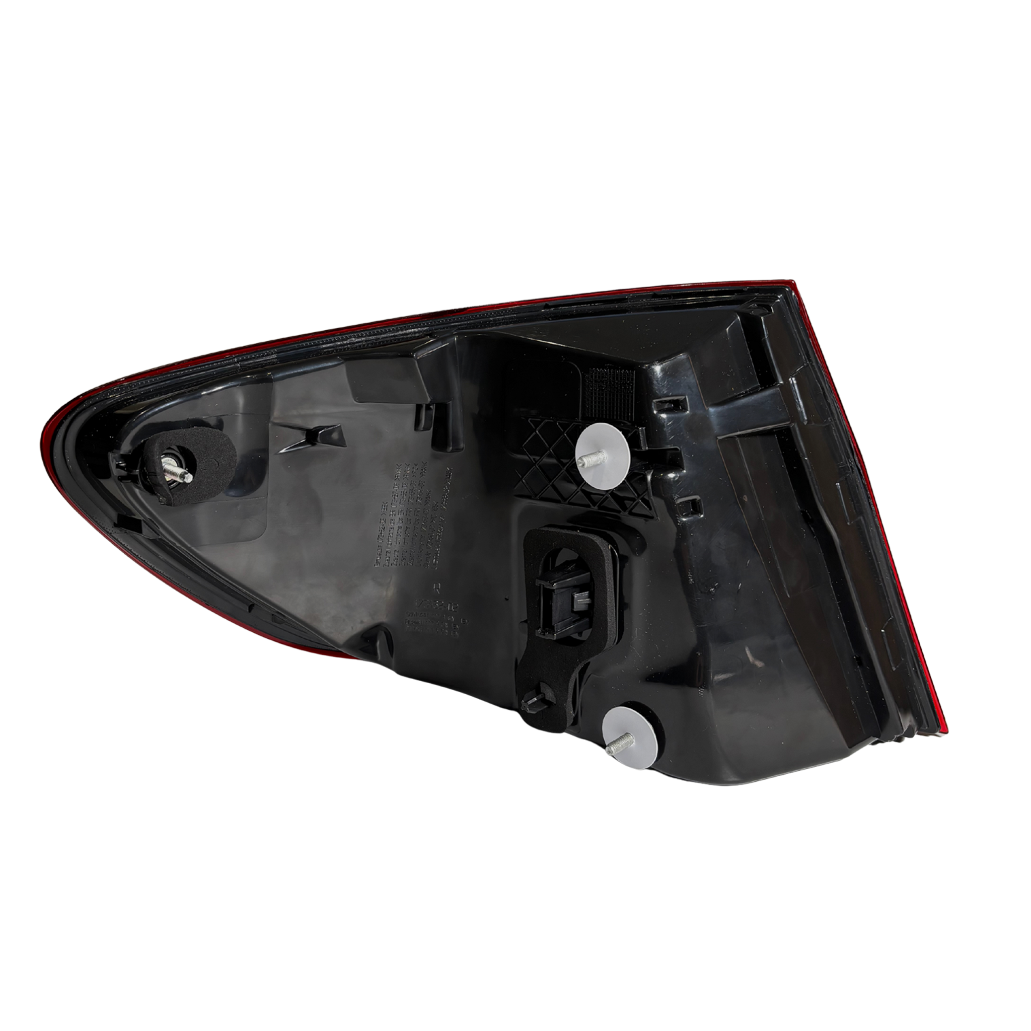 Outer Right Tail Light Assembly for BMW 5 SERIES F10 (2010-2016) in Red/Clear color LED