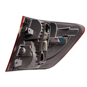 Outer Left Tail Light Assembly for BMW X3 F25 (2011-2017) in Red/Clear color LED