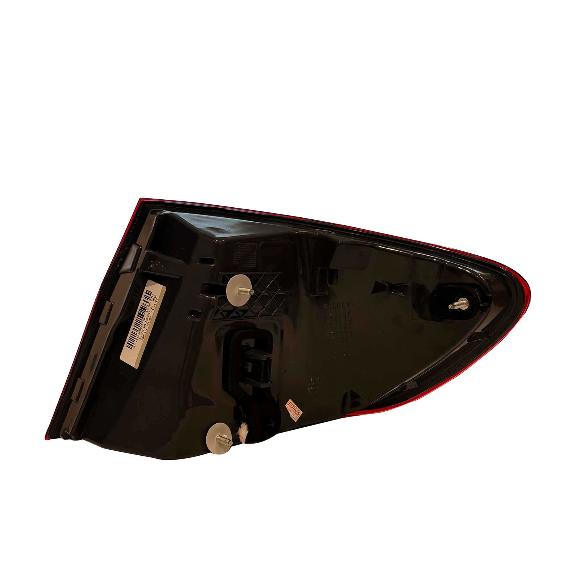 Outer Left Tail Light Assembly for BMW 5 SERIES F10 (2010-2016) in Red/Clear color LED Plastic Housing