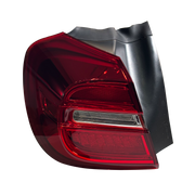Outer Left Tail Light Assembly for MERCEDES-BENZ GLA-CLASS X156 (2014-2017) in Red/Clear color LED With Bulb Holder