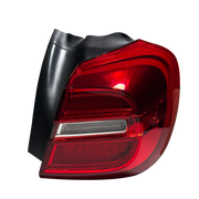 Outer Right Tail Light Assembly for MERCEDES-BENZ GLA-CLASS X156 (2014-2017) in Red/Clear color LED With Bulb Holder