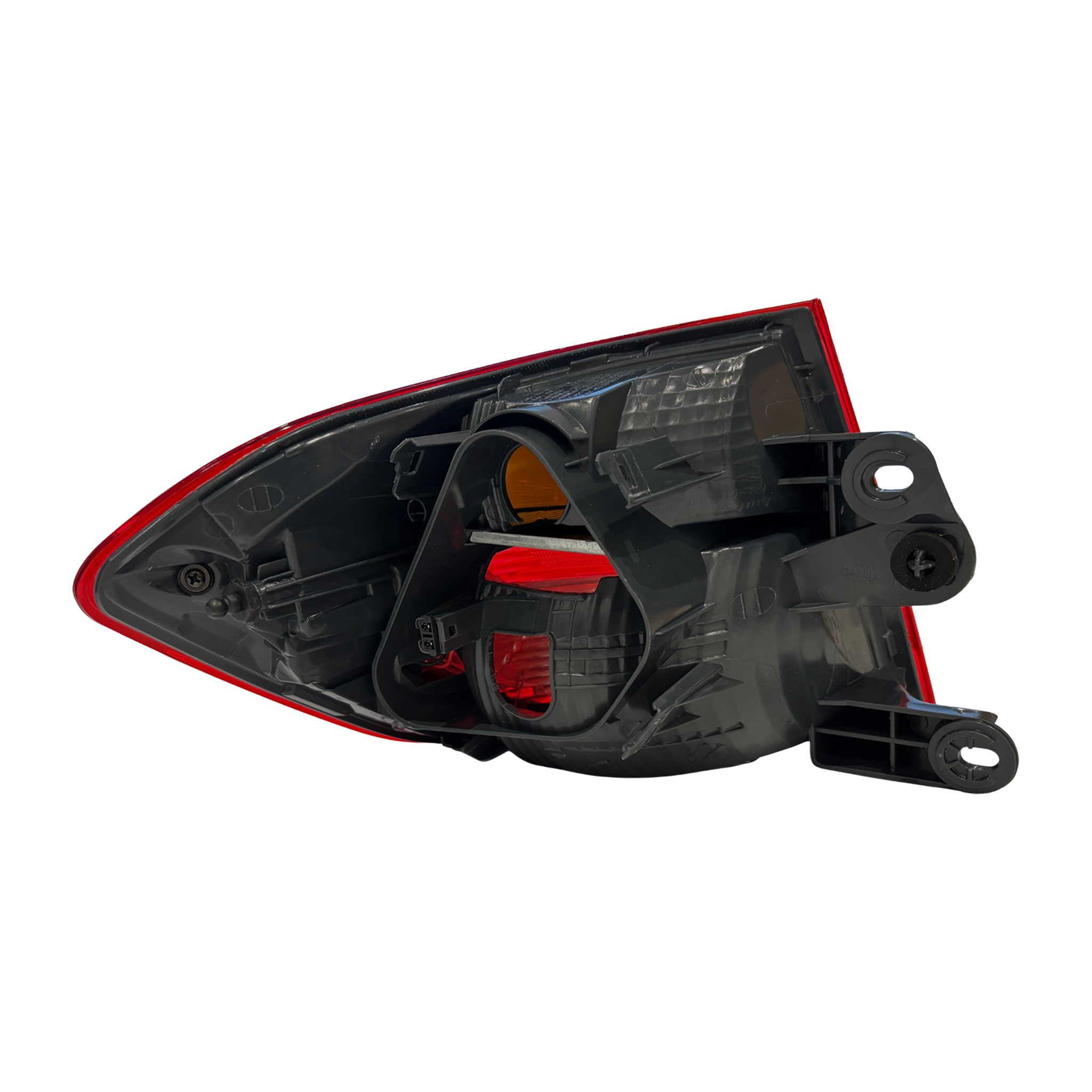 Outer Right Tail Light Assembly for BMW 3 Series F80 (2014-2015) in Red/Clear color LED Without Bulb Holder