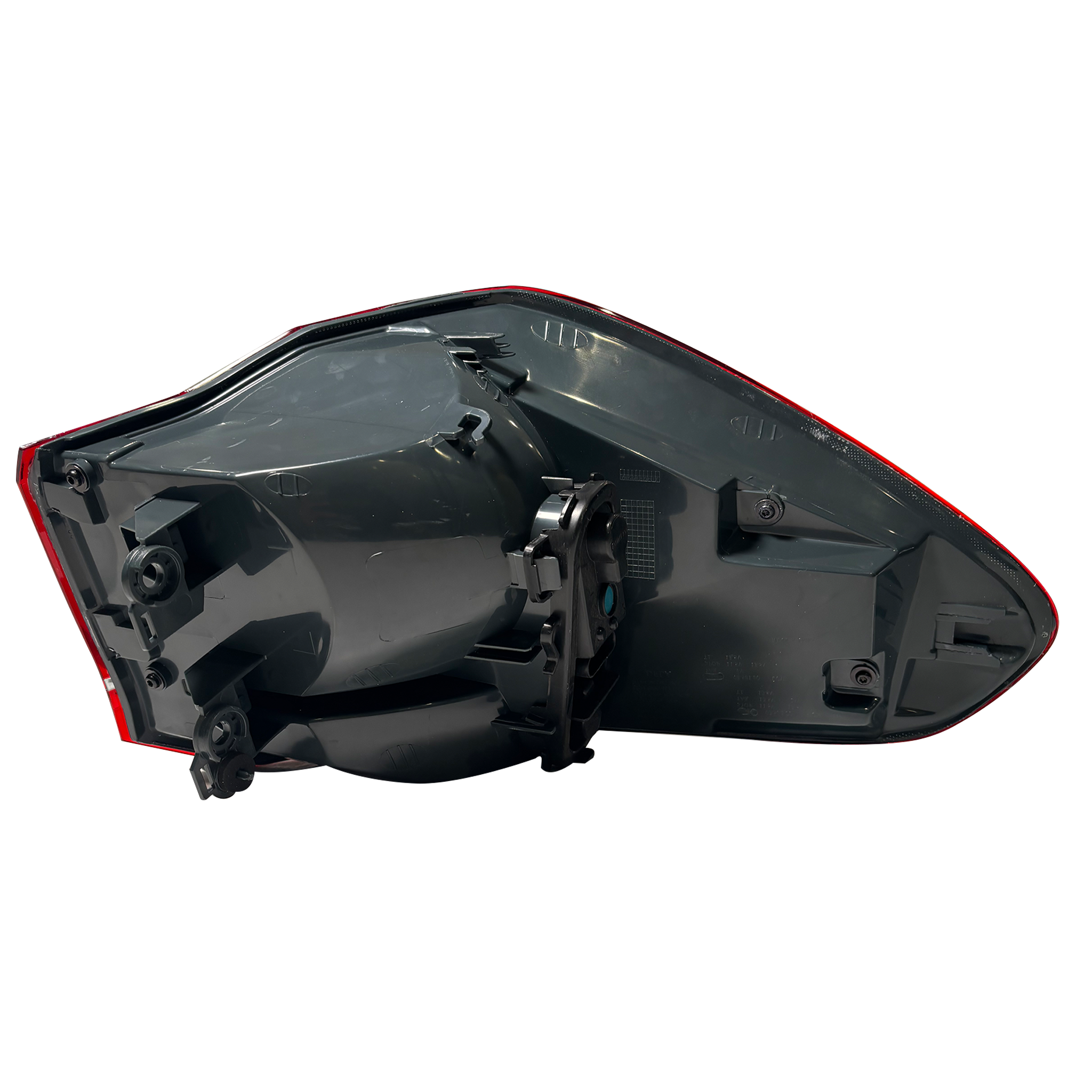 Outer Left Tail Light Assembly for BMW X1 F48 (2015-2019) in Red/Clear color Plastic Housing