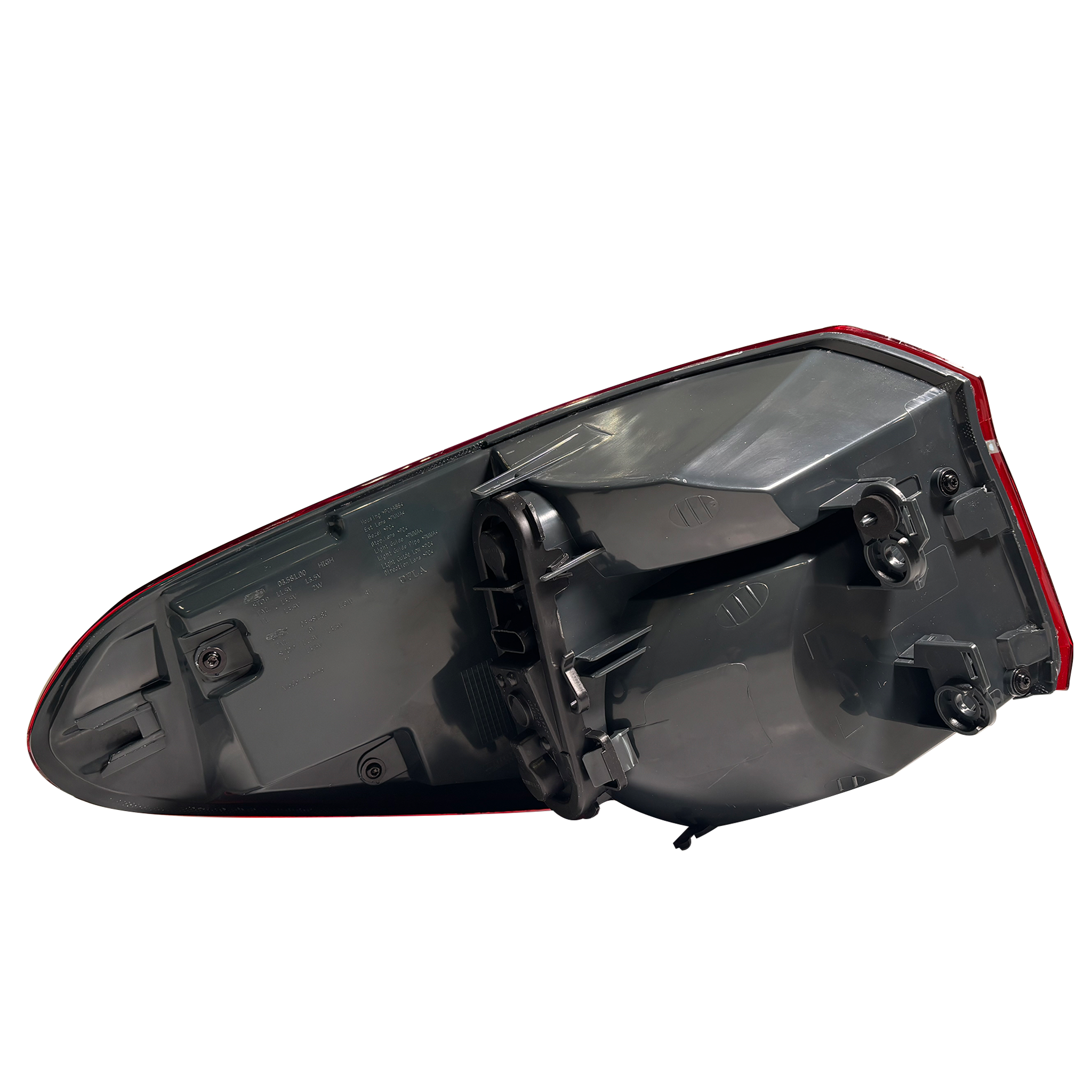 Outer Right Tail Light Assembly for BMW X1 F48 (2015-2019) in Red/Clear color Plastic Housing