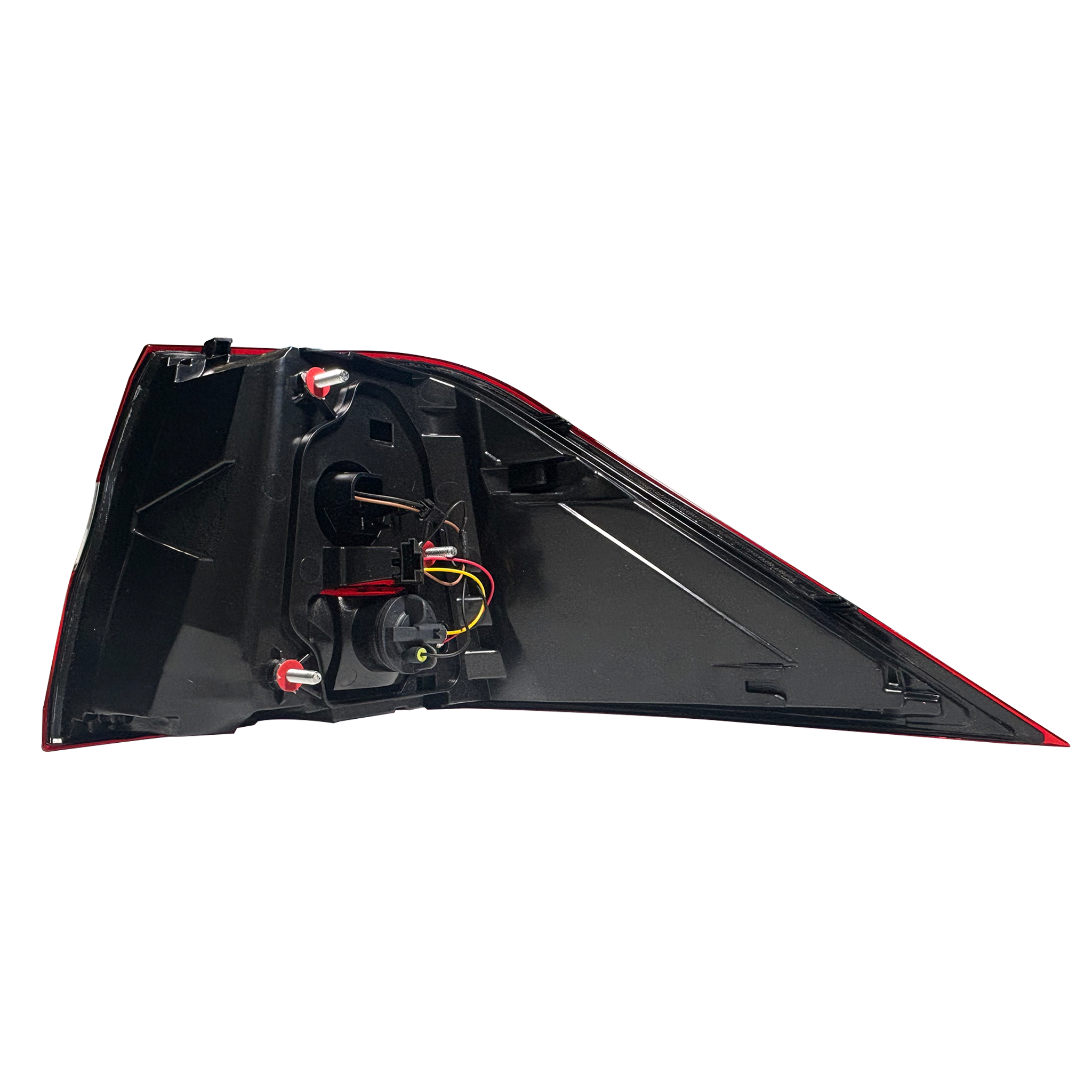 Outer Left Tail Light Assembly for MERCEDES-BENZ ML-CLASS W166 (2011-2015) in Red/Clear color Plastic Housing