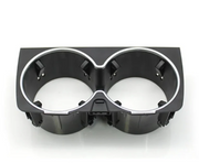 Console Cup Holder Model B for MERCEDES-BENZ S-CLASS W222 (2013-2020) in Black color Matte Chrome