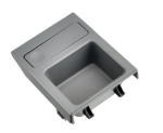Console Storage Box for BMW 3 SERIES E46 (1997-2006) in Gray color