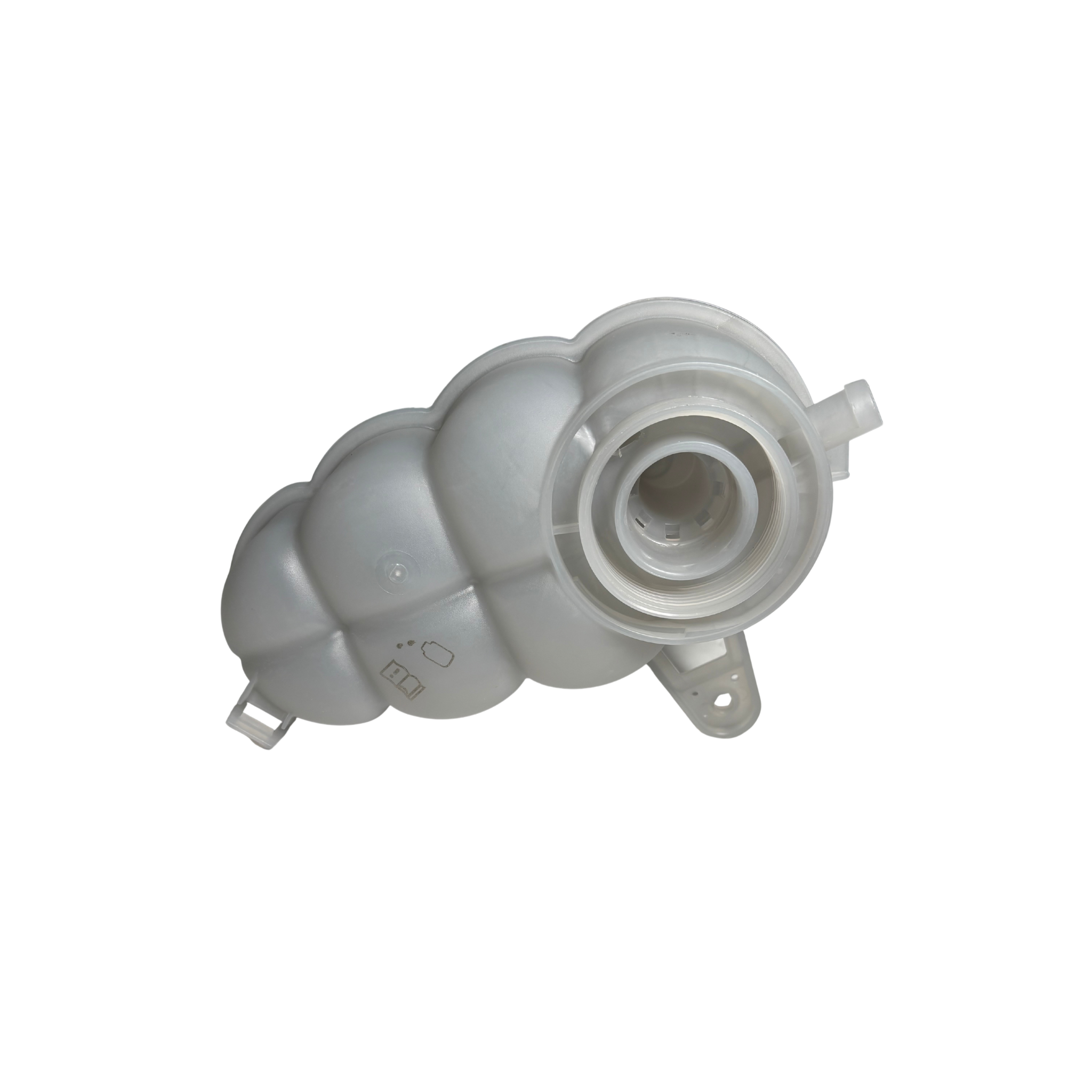 Coolant Expansion Tank for AUDI A4 8W2 (2016-2019) in Grey color with cap and coolant level sensor