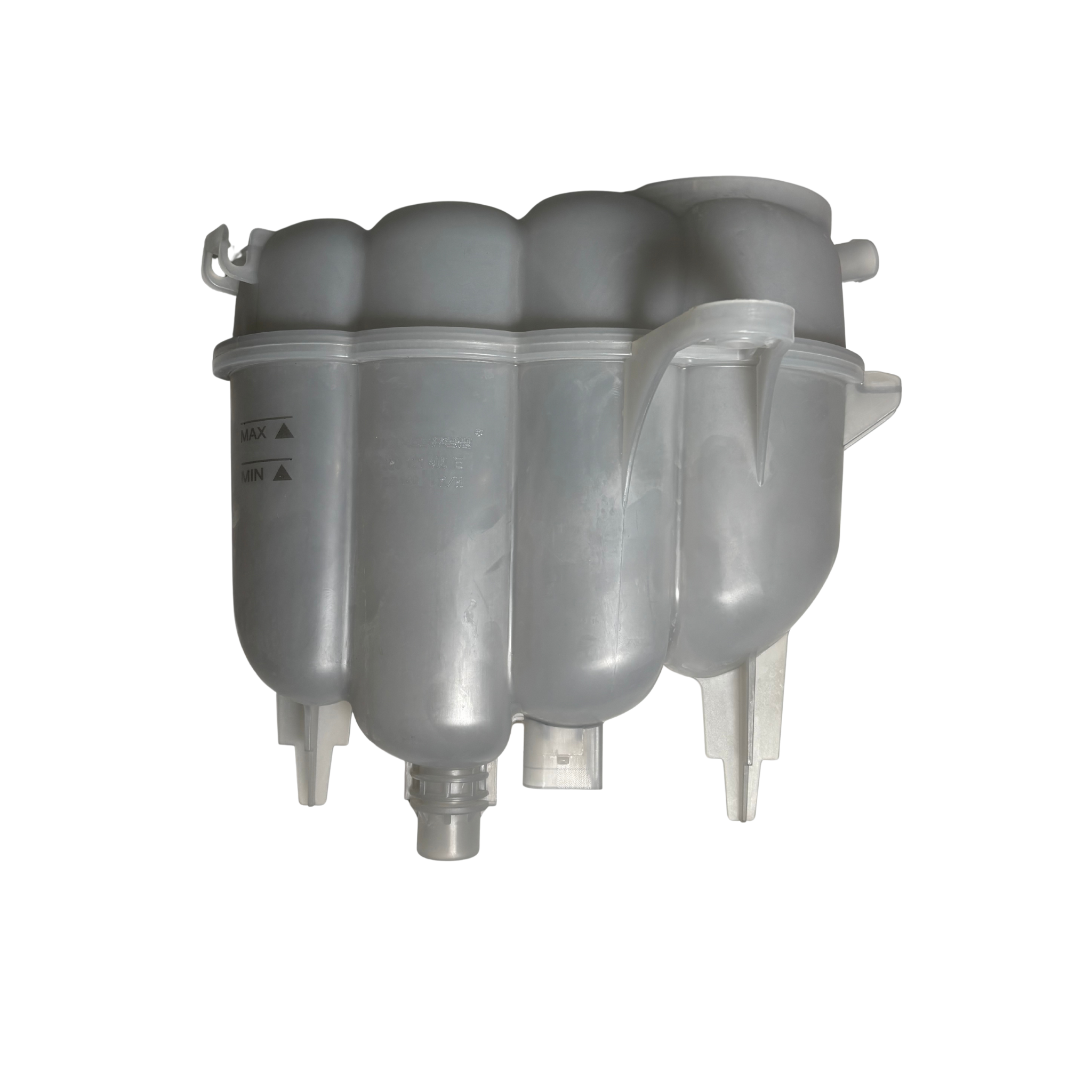 Coolant Expansion Tank for AUDI A5 2nd Generation (2016-2020) in Grey color with cap and coolant level sensor