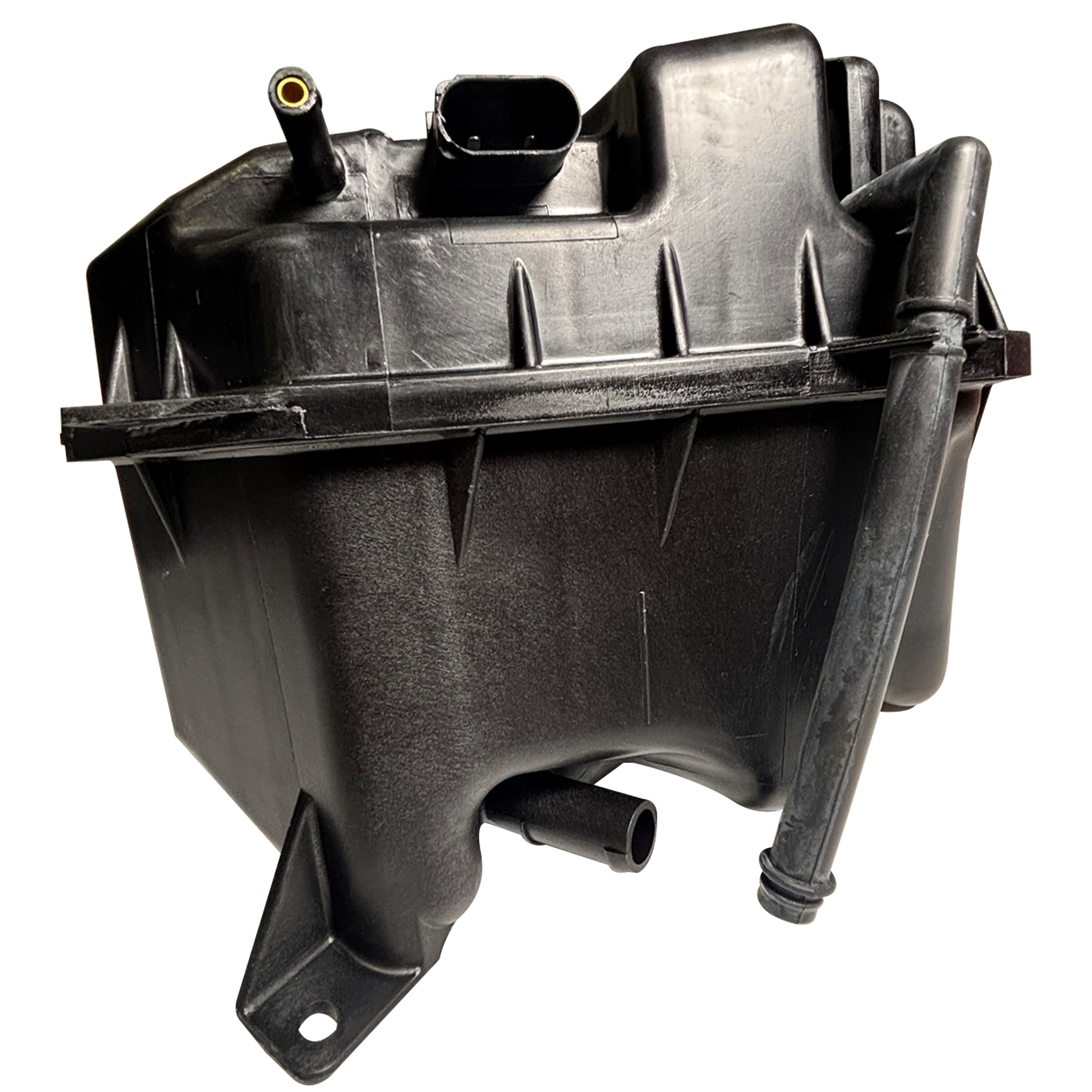 Coolant Expansion Tank for AUDI Q7 4MB (2016-2020) in Black color heat-resistant plastic