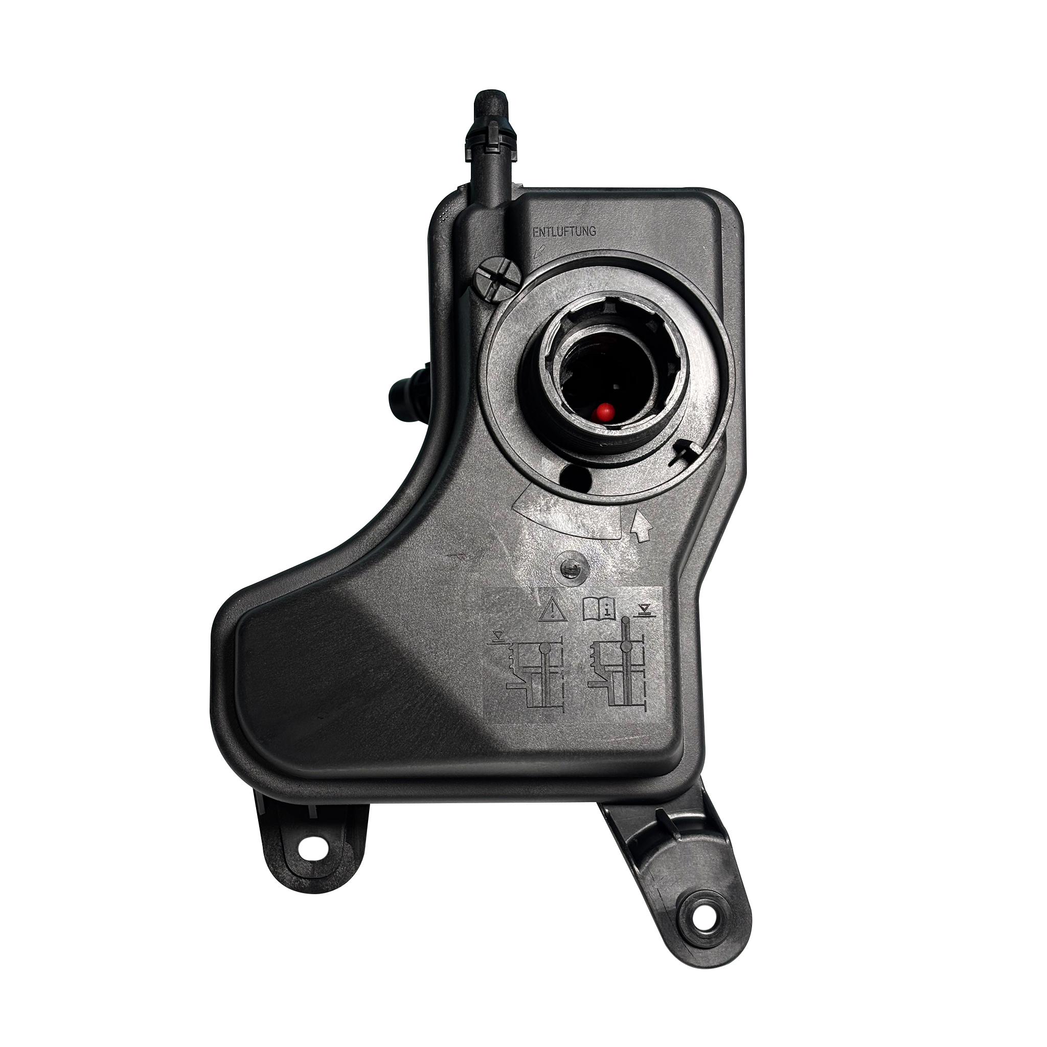 Coolant Expansion Tank for BMW X1 E84 (2009-2015) in Black color Plastic with coolant level sensor