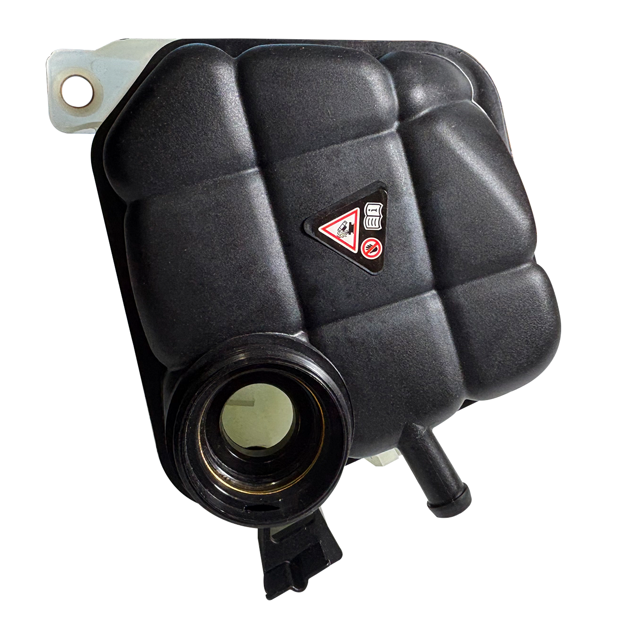 Coolant Expansion Tank for MERCEDES-BENZ GLE C292 (2016-2019) in Black color Plastic with lid and coolant level sensor