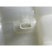 Coolant Expansion Tank for MERCEDES-BENZ ML-CLASS W166 (2012-2015) in Black color Plastic with lid and coolant level sensor