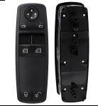 Coupe Master Window Lifter Switch Type A for MERCEDES-BENZ A-CLASS W169 (2013-2015) in Black color