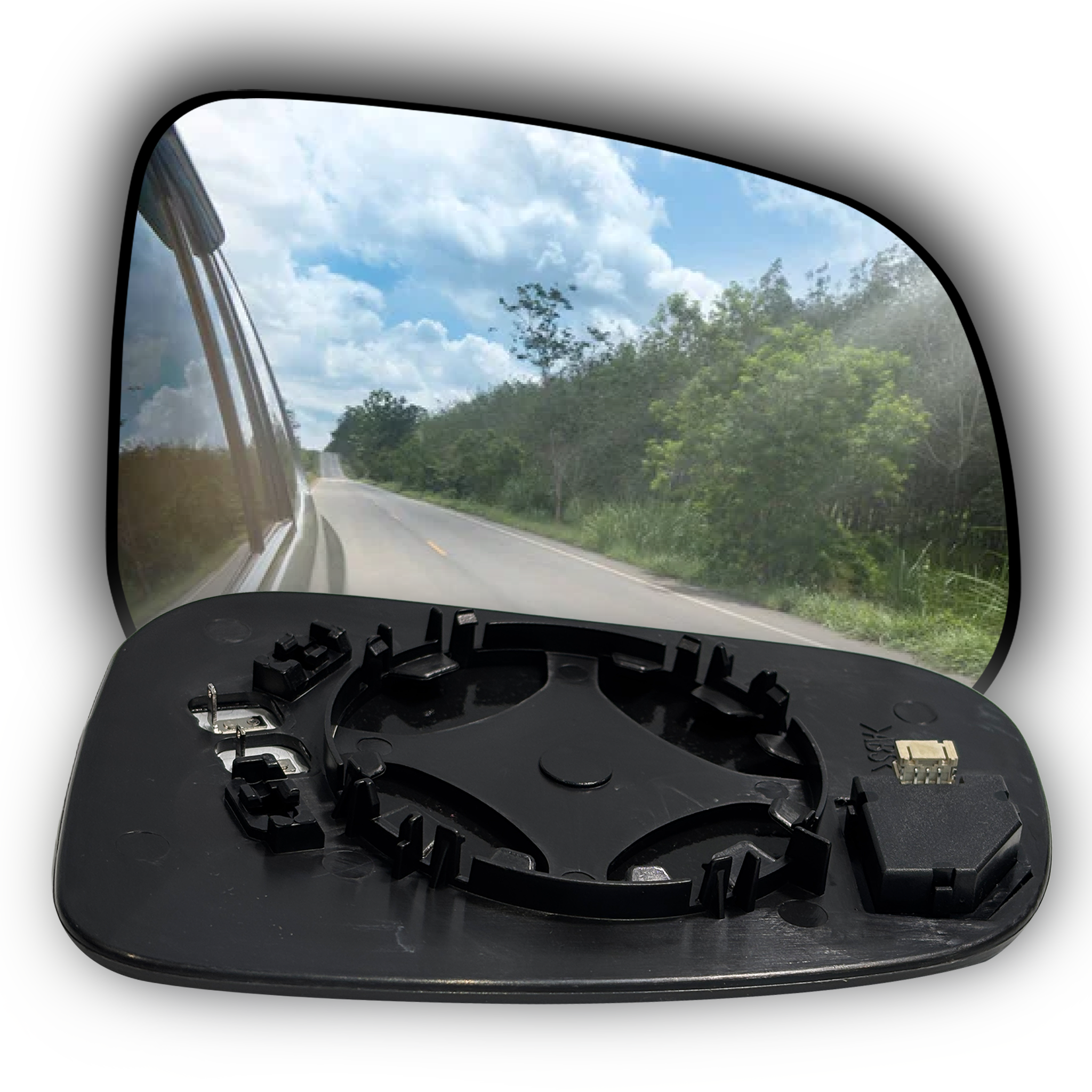 Right Sub Mirror for VOLVO V40 D2/D3 (2012-2016) Heated, Single Curvature, Blind Spot