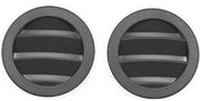 Dark Gray Console Small AV Vent Grille for Mercedes Benz E-Class W212 (2009-2015) (2 Pcs)-1