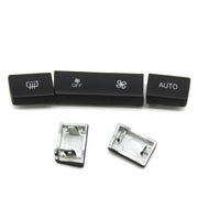 Dashboard AC Button Set for BMW 1 SERIES F20 (2013-2015) in Black color 5 Piece, PC and ABS