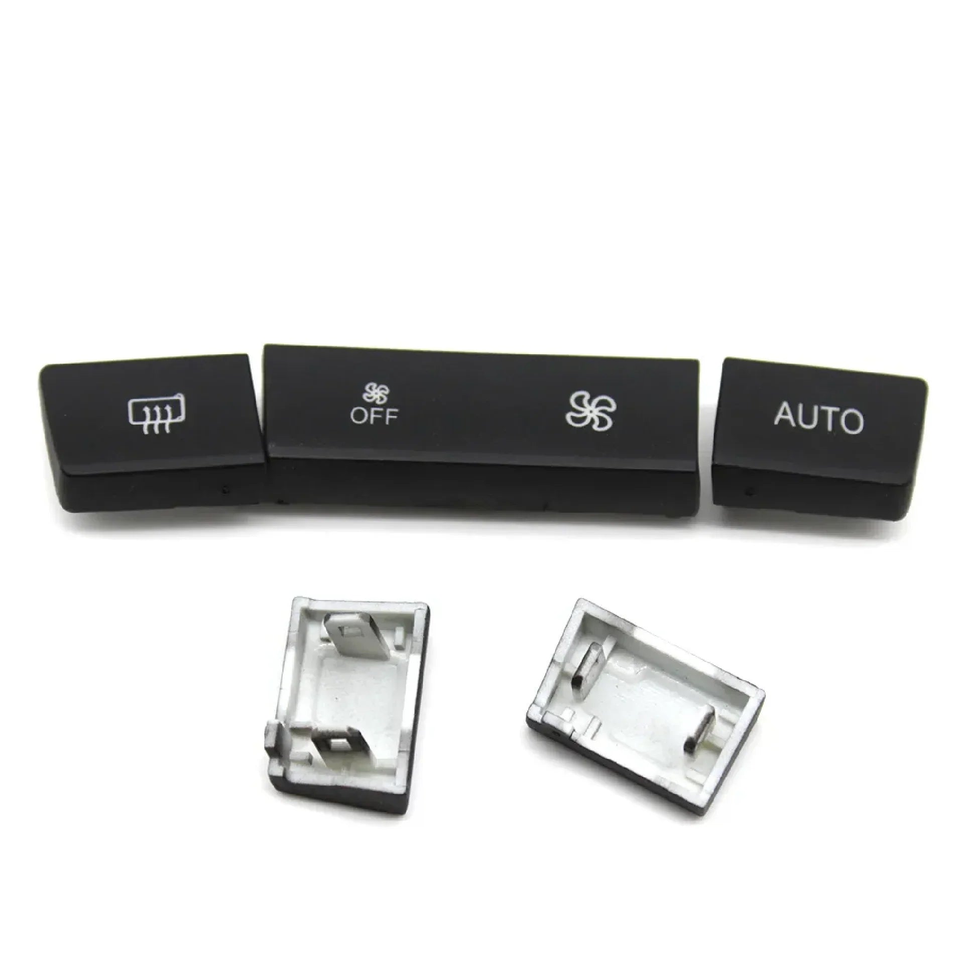Dashboard AC Button Set for BMW 3 F34 (2014-2020) in Black color 5 Piece, PC and ABS