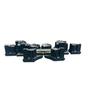 Dashboard AC Button Set for BMW X3 F25 (2011-2017) in Black color 11 Piece, PC and ABS material