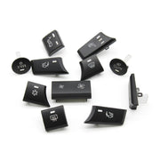 Dashboard AC Button Set for BMW X5 E70 (2008-2013) in Black color PC and ABS material