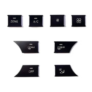 Dashboard AC Buttons Set for MERCEDES-BENZ GLK-Class X204 (2010-2015) in Black color Model-A, PC and ABS