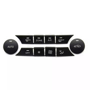Dashboard AC Buttons Set for MERCEDES-BENZ GLK-Class X204 (2010-2015) in Black color Model A, PC and ABS material