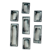 Dashboard AC Buttons Set for MERCEDES-BENZ ML-CLASS W166 (2011-2015) in Black color 7 Piece, PC and ABS material