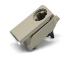 Dashboard Glove Box Switch Handle Assembly for MERCEDES-BENZ GLK-Class X204 (2010-2015) in Light Beige color