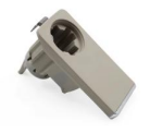Dashboard Glove Box Switch Handle for MERCEDES-BENZ E-CLASS W212 (2009-2016) in Light Beige color