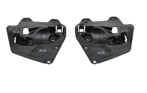 Door Handle Bowl Basement Set for BMW 5 Series F18 (2010-2016) in Black color