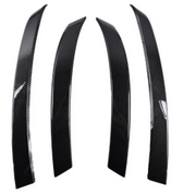 Door Handle Set for BMW 5 Series E60 (2007-2009) in Carbon Fiber color Model A