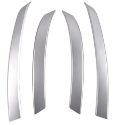 Door Handle Set for BMW 5 Series E60 (2007-2009) in Silver color Model A