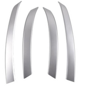 Door Handle Set for BMW 5 Series E60 (2007-2009) in Silver color Model A
