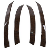 Door Handle Set for BMW 5 Series E60 (2007-2009) in Walnut color Model A