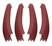 Door Handle Set for BMW X3 F97 (2020-2022) in Red color