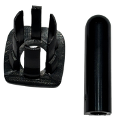 Door Lock Knob for BMW 5 SERIES F10 (2010-2016) in Black color