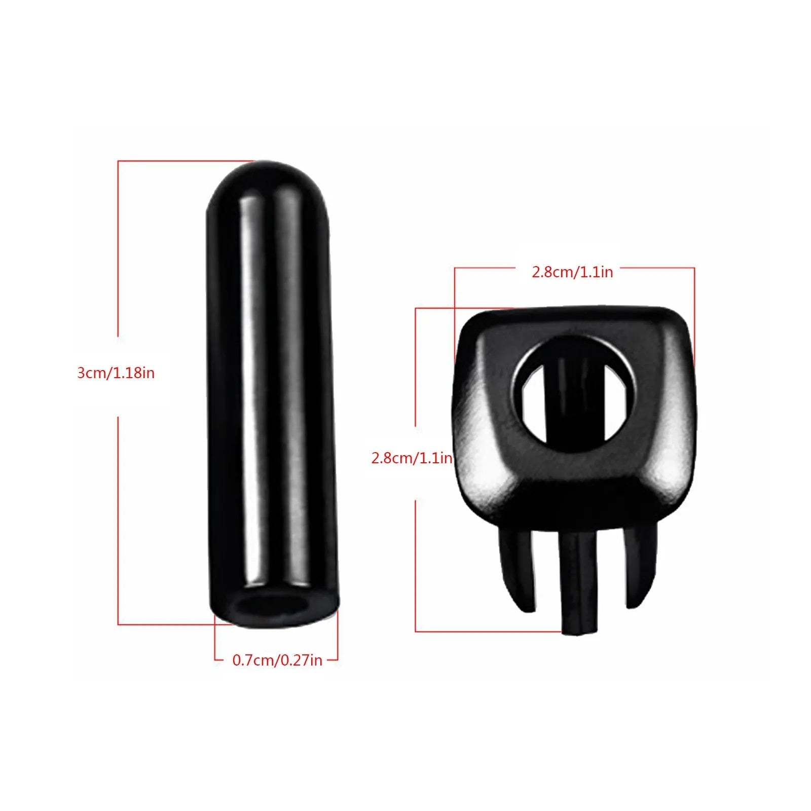 Door Lock Knob for BMW 7 SERIES F02 (2009-2015) in Black color