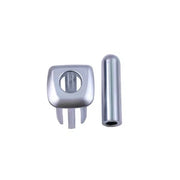 Door Lock Knob for BMW 7 SERIES F02 (2009-2015) in Silver color