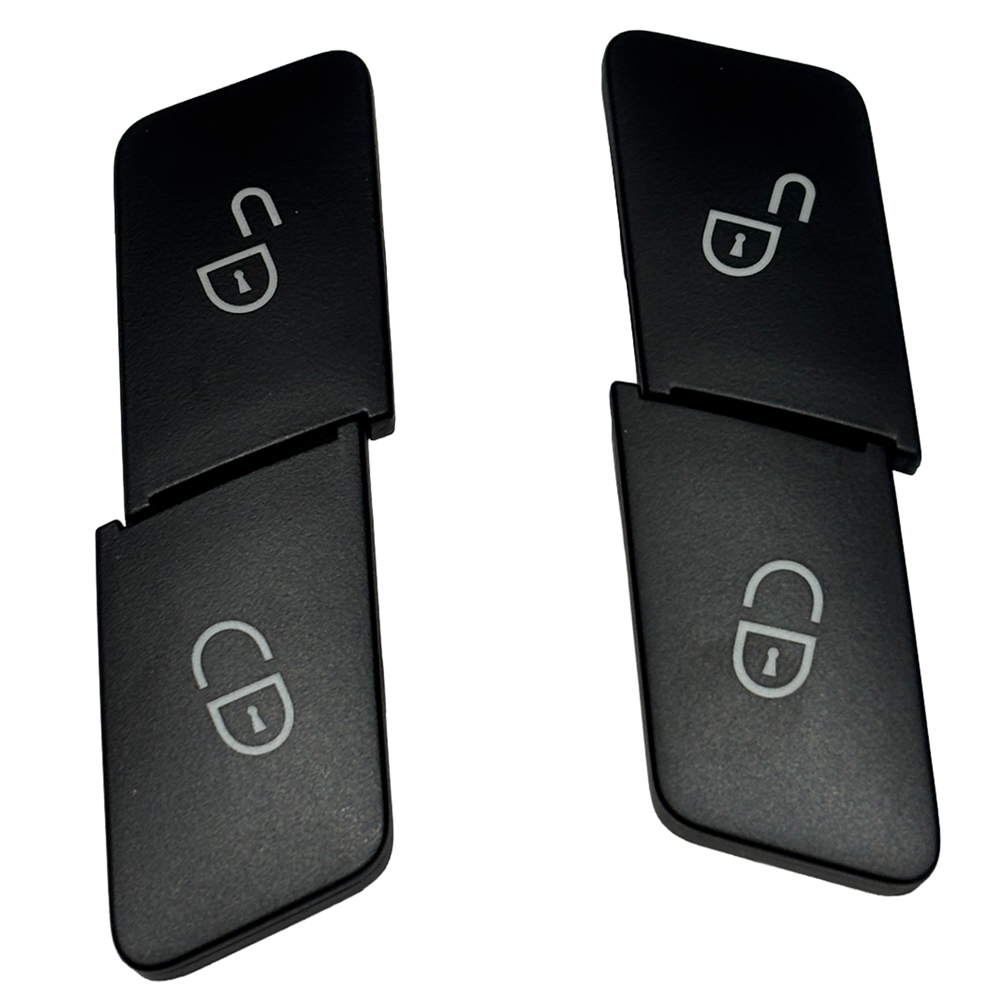 Door Lock Switch for MERCEDES-BENZ E-CLASS W212 (2009-2016) in Black color Set of 2 (L+R)