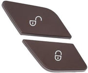 Door Lock Switch for MERCEDES-BENZ E-CLASS W213 (2016-2023) in Brown color Set of 2