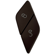 Door Lock Switch for MERCEDES-BENZ EQC N293 (2020-2023) in Dark Brown color Set of 2