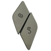 Door Lock Switch for MERCEDES-BENZ S-CLASS C217 (2015-2020) in Grey color Set of 2