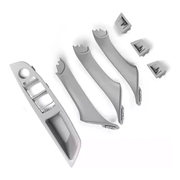 Door Pull Handle And Window Switch Panel Set for BMW 5 SERIES F10 (2010-2016) in Gray color
