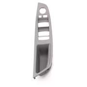 Door Pull Handle And Window Switch Panel Set for BMW 5 SERIES F10 (2010-2016) in Gray color