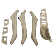 Door Pull Handle And Window Switch Panel Set for BMW 5 SERIES F10 (2010-2016) in Oyster color