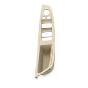 Door Pull Handle And Window Switch Panel Set for BMW 5 SERIES F10 (2010-2016) in Oyster color