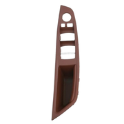 Door Pull Handle And Window Switch Panel Set for BMW 5 SERIES F10 (2010-2016) in Red Brown color