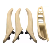 Door Pull Handle And Window Switch Panel Set for BMW 5 Series F11 (2010-2016) in Beige color