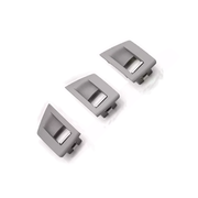 Door Pull Handle And Window Switch Panel Set for BMW 5 Series F11 (2010-2016) in Gray color
